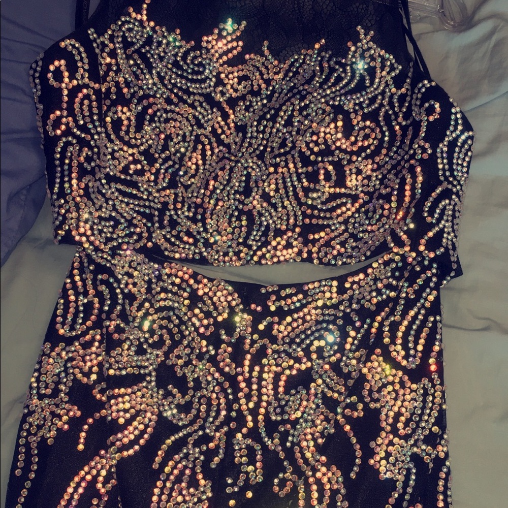 Two Piece Jovani Dress